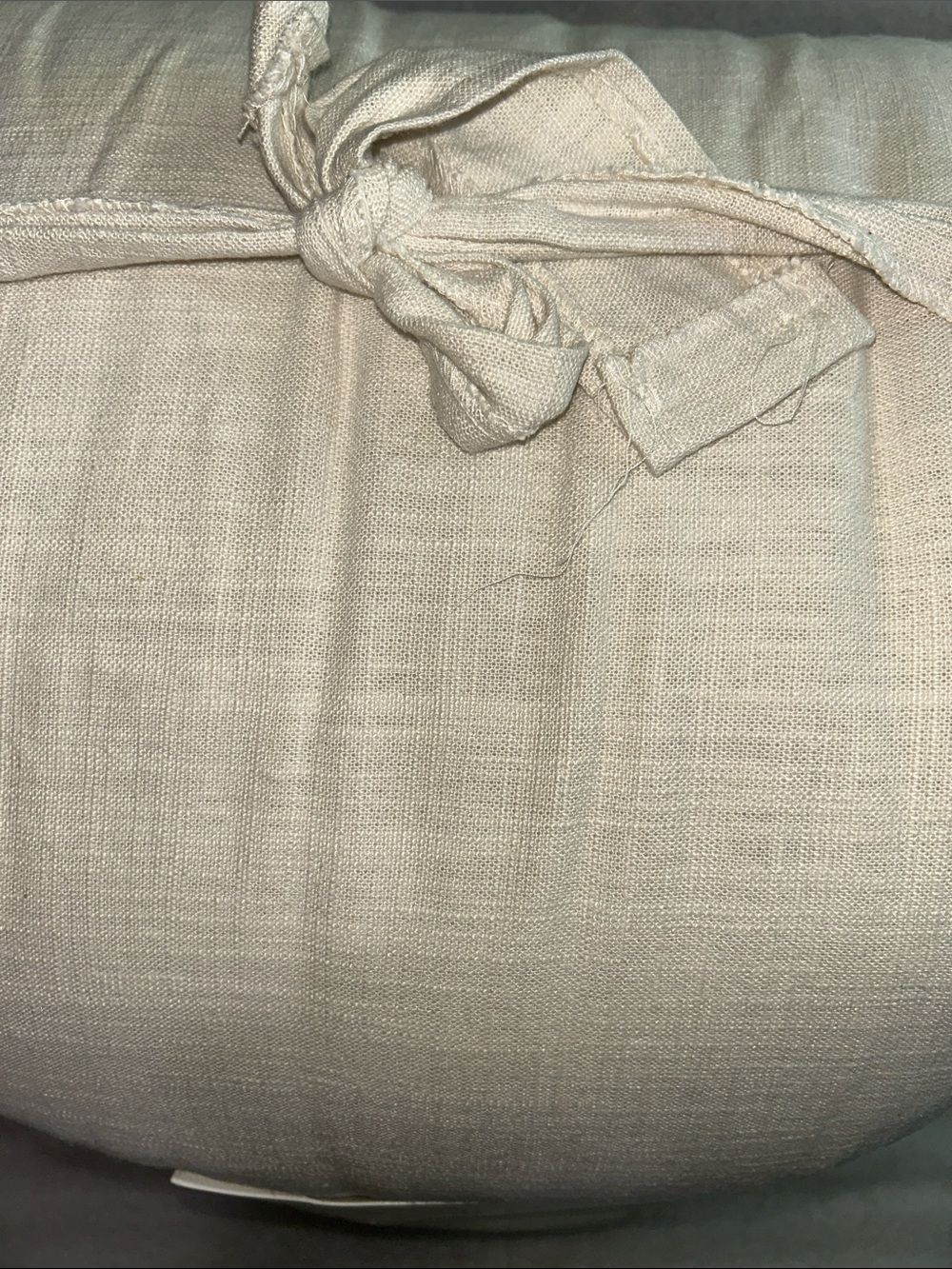 Casaluna F/Q Heavyweight Linen Blend Comforter Set in Natural - Picture 2 of 15